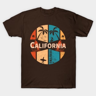 Funny T shirt California surfing specially for summer time, dad, brother, son, men T-Shirt